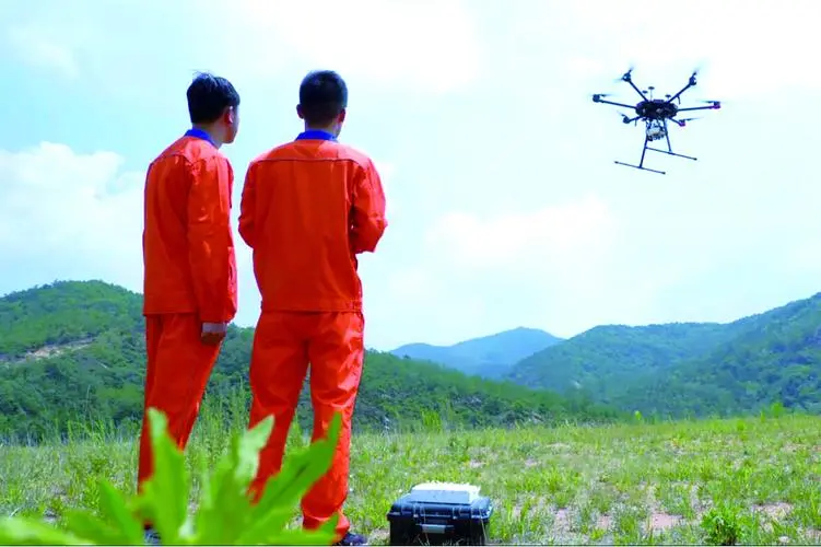 彬村山华侨农场无人机倾斜摄影巡检拍摄